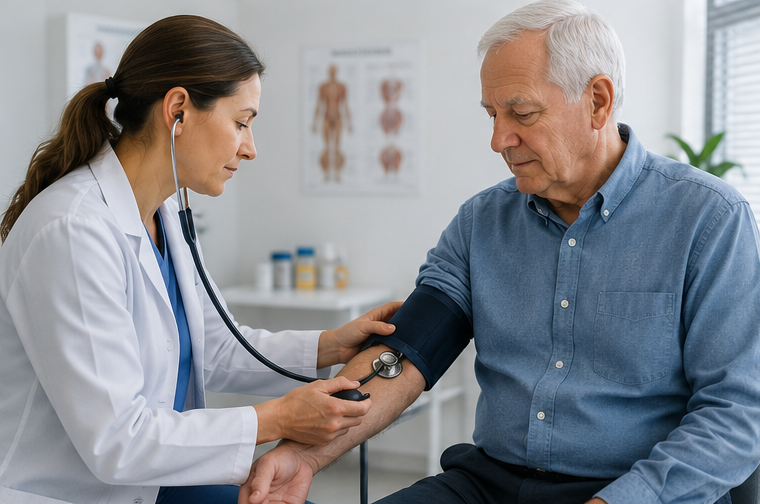 Medicare Annual Wellness Visit checklist showing preventive health assessment and screening planning